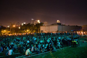 The crowd at the Soap Factory's 10 Second Film Festival